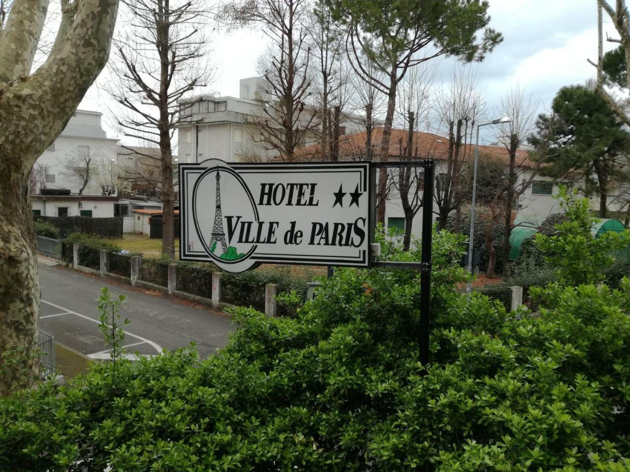 Hotel Ville De Paris Riccione Eksteriør billede