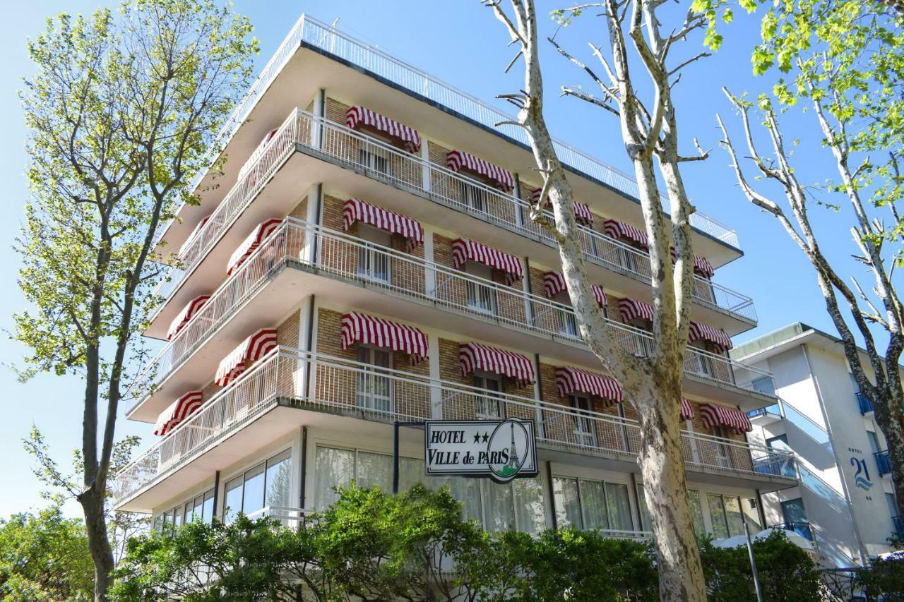 Hotel Ville De Paris Riccione Eksteriør billede